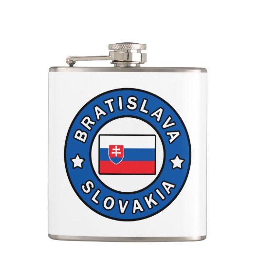 Bratislava Slowakije Heupfles (Voorkant)