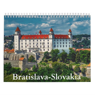 Bratislava-Slowakije kalender