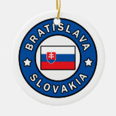 Bratislava Slowakije Keramisch Ornament (Voorkant)