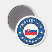 Bratislava Slowakije Magneet (Voorkant / Achterkant)