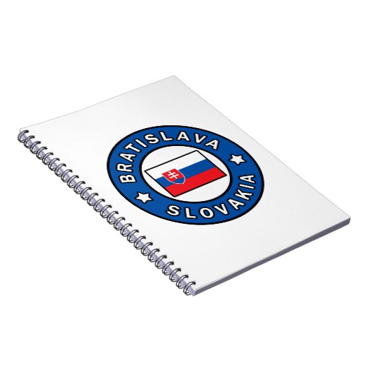 Bratislava Slowakije Notitieboek (Rechterzijde)