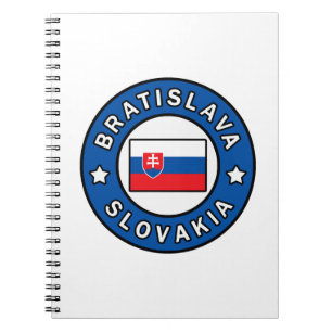 Bratislava Slowakije Notitieboek