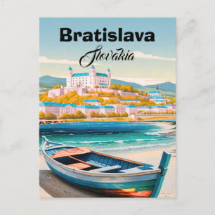 Bratislava Slowakije Reisansichtkaart Kunst, Brati Briefkaart