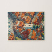  Bratislava Slowakije Reizen, Oude stadstoren Legpuzzel (Horizontaal)