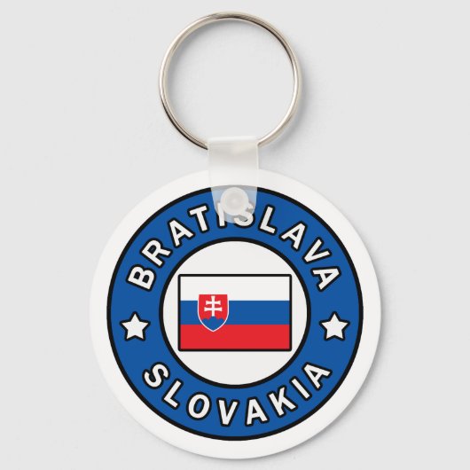 Bratislava Slowakije Sleutelhanger (Voorkant)