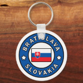 Bratislava Slowakije Sleutelhanger (Voorkant)