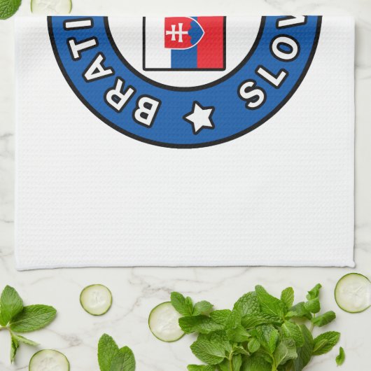 Bratislava Slowakije Theedoek (Gevouwen)