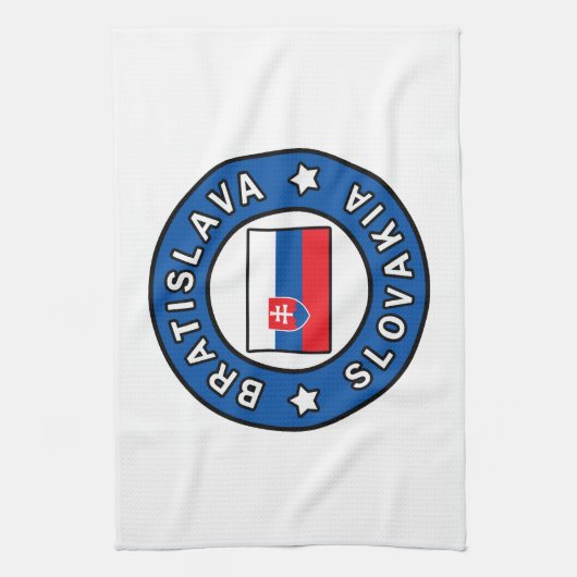 Bratislava Slowakije Theedoek (Verticaal)