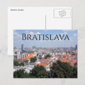 bratislava stad slowakije briefkaart (Voorkant / Achterkant)