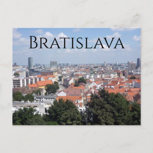 bratislava stad slowakije briefkaart (Voorkant)