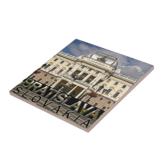 Bratislava Tegeltje (Zijkant)