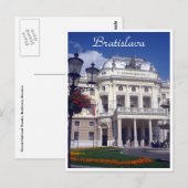 bratislava theatergras briefkaart (Voorkant / Achterkant)