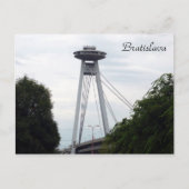 bratislava UFO-brug Briefkaart (Voorkant)