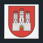 Bratislava Wapenmagneet Magneet<br><div class="desc">Bratislava Wapenschild Afbeelding door Krumpi https://commons.wikimedia.org/wiki/User:Krumpi</div>