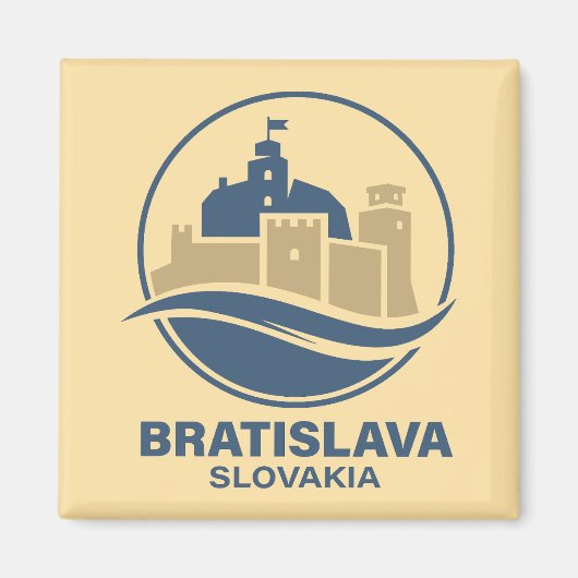 Bratislave Slovakia Europe Magneet (Voorkant)