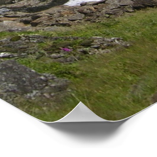 Brattefossen Waterfall Poster (Hoek)