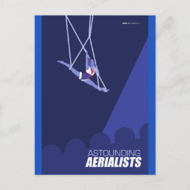 Brattleboro Circus Arts - Astounding Aerialisten Briefkaart