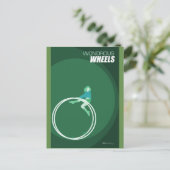 Brattleboro Circus Arts - Wonderlijke Wielen Briefkaart (Staand voorkant)