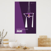 Brattleboro Circus Poster Series - Silks (Keuken)