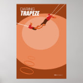 Brattleboro Circus Poster Series - Trapeze (Voorkant)