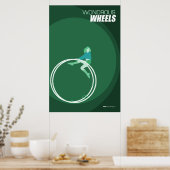 Brattleboro Circus Poster Series - Wheels (Keuken)