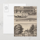 Brattleboro House Briefkaart (Voorkant / Achterkant)