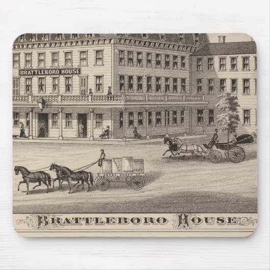 Brattleboro House Muismat (Voorkant)