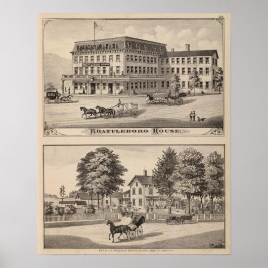 Brattleboro House Poster (Voorkant)