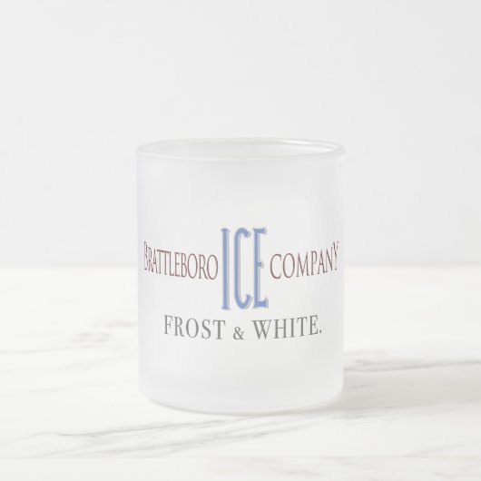 Brattleboro Ice Company Frosted Mok (Center)