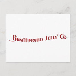 Brattleboro Jelly Company Briefkaart