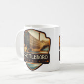 Brattleboro, Vermont | Antiek Koffiemok (Voorkant links)