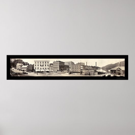 Brattleboro, Vermont Foto 1917 Poster (Voorkant)