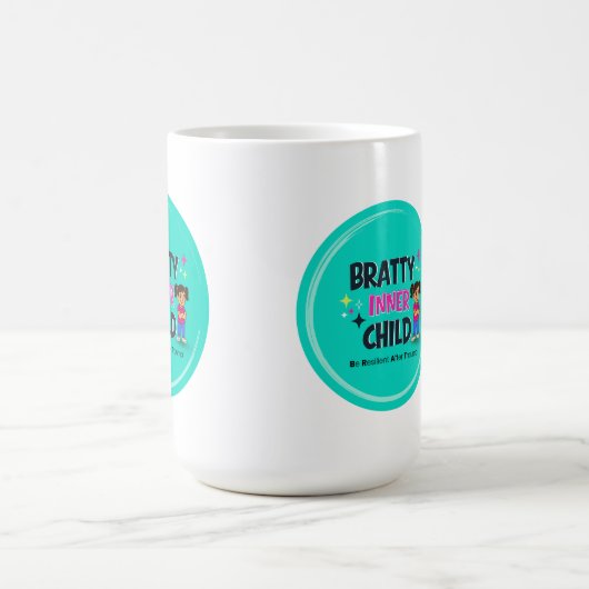 Bratty Inner Child Classic Mug, 11 oz Koffiemok (Center)