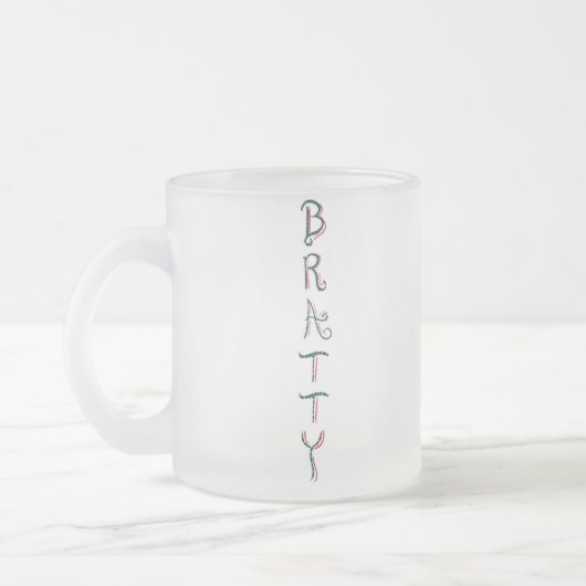 Bratty Matglas Koffiemok (Links)