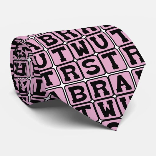 Bratwurst, Duitse worst Stropdas (Opgerold)