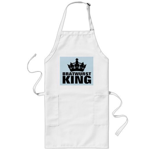 BRATWURST KING DAD HUSBAND KITCHEN SCHORT (Voorkant)