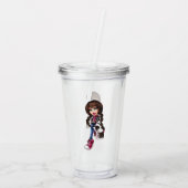 Bratz Acrylic Tumbler Acryl Drinkbeker (Achterkant)