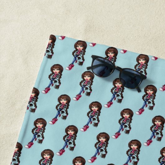 Bratz Beach Towel Strandlaken (In situ)