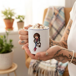 Bratz koffiemok tweekleurige koffiemok