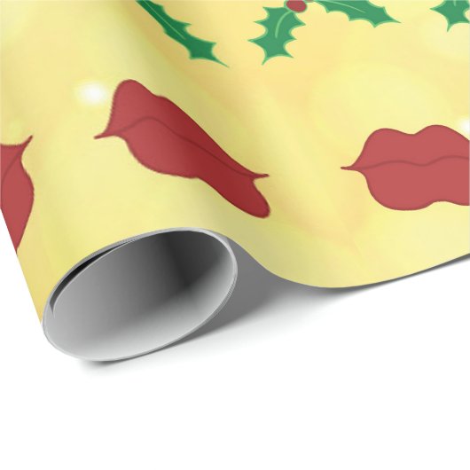 Bratz Lips & Mistletoe Cadeaupapier (Rol Hoek)