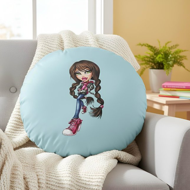 Bratz rond kussen (Creator heeft geüpload)