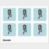 Bratz Vierkante Sticker (Vel)