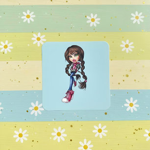 Bratz Vierkante Sticker