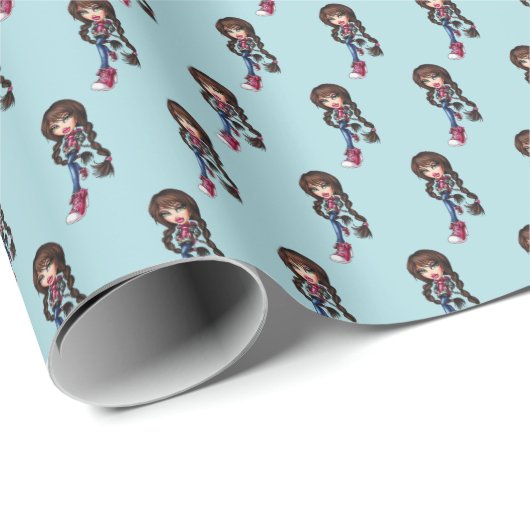Bratz Wrapping Paper Cadeaupapier (Rol Hoek)