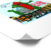 Bratzilla Destroys Madison Wisconsin Poster (Hoek)