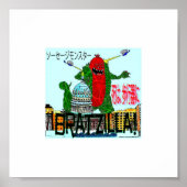 Bratzilla Destroys Madison Wisconsin Poster (Voorkant)