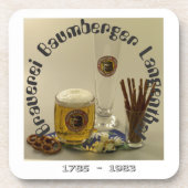 Brauerei Baumberger Langenthal Kork-Untersetzer Bier Onderzetter (Voorkant)