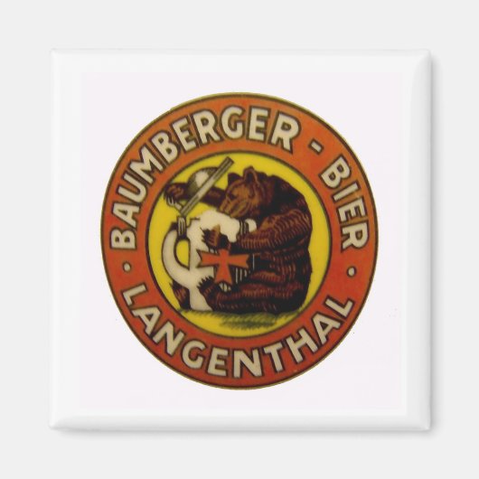 Brauerei Baumberger Langenthal Magnet (Voorkant)