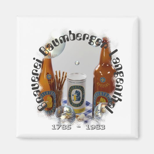 Brauerei Baumberger Langenthal Magnet (Voorkant)