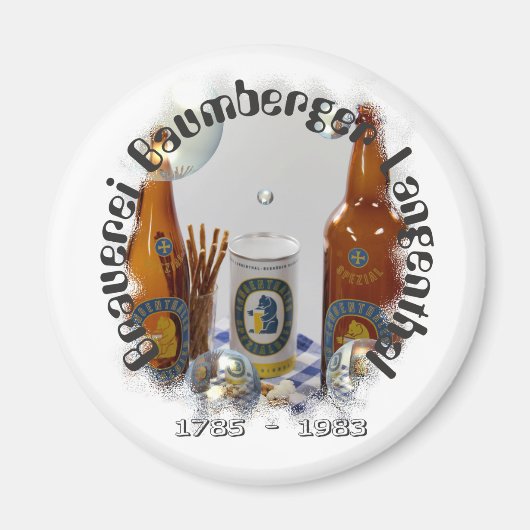 Brauerei Baumberger Langenthal Magnet (Voorkant)